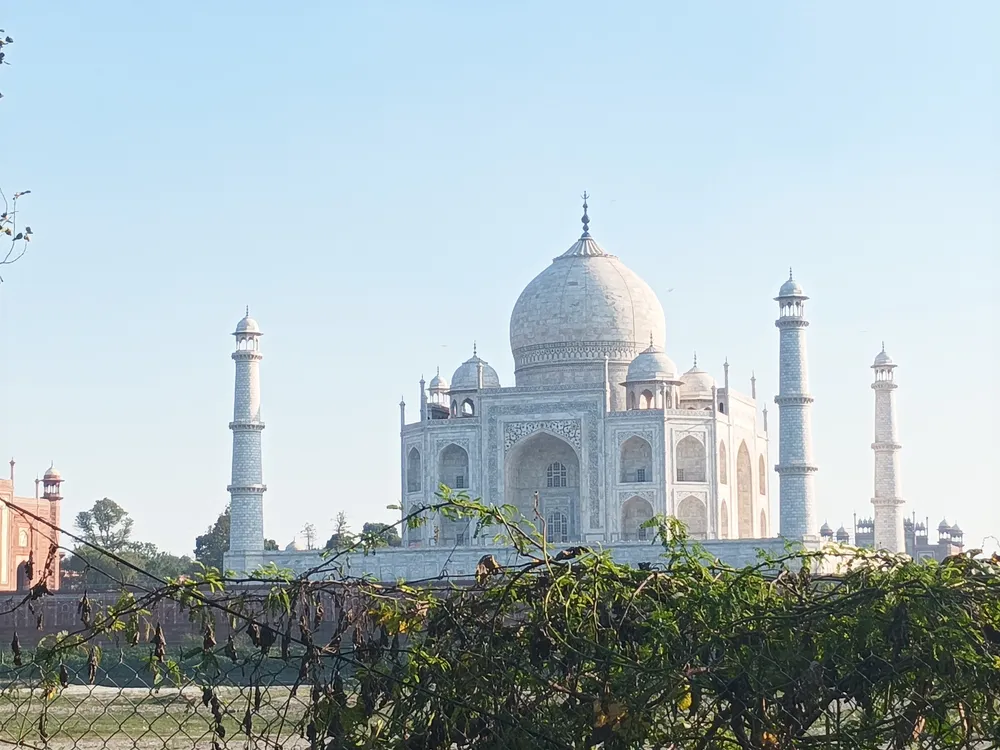 Taj Mahal w Agrze